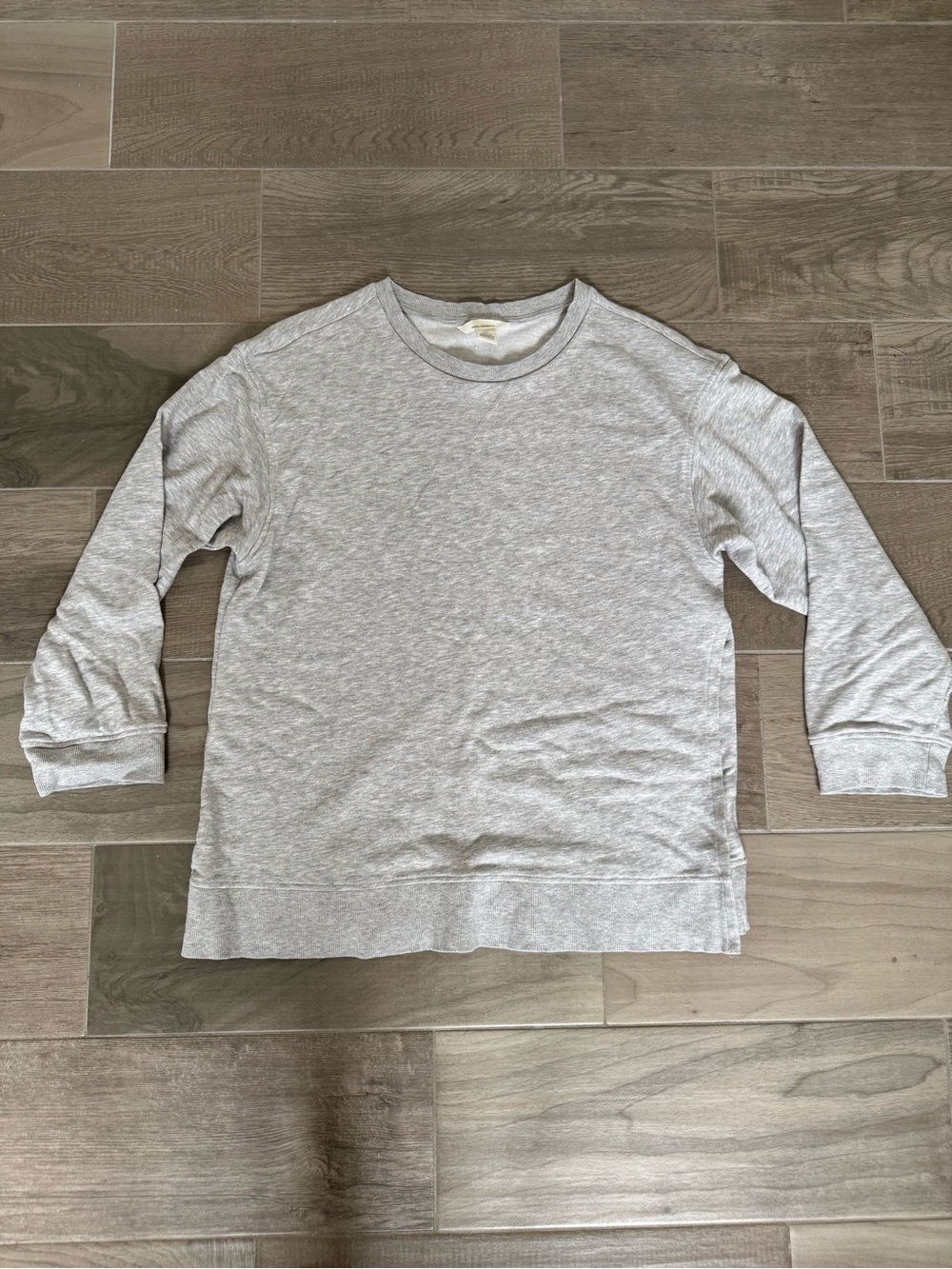 H&M Light Gray Men's Crewneck Sweatshirt